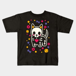 dog skeleton Kids T-Shirt